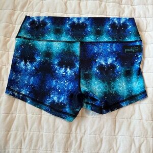 Peachy Athletic peach perfect shorts, galacteal